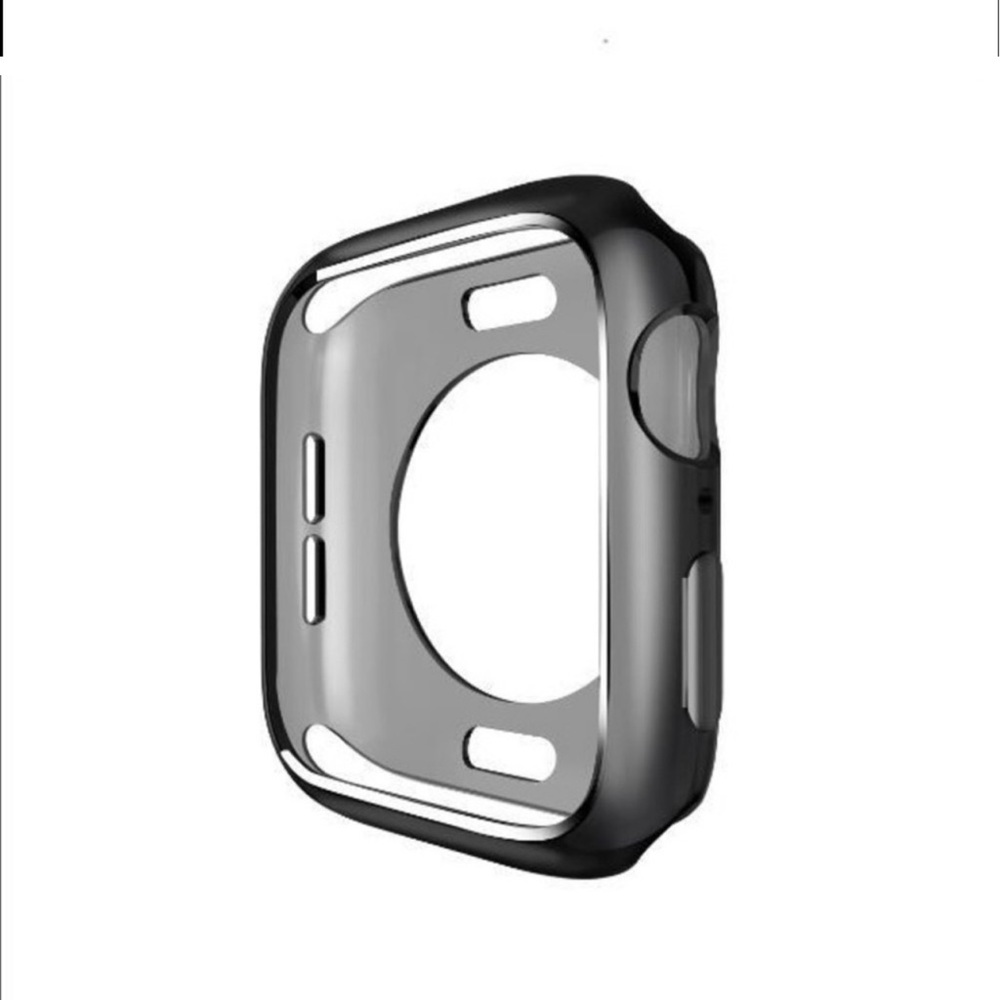 New Unisex Black Glossy Apple Watch Bumper Case for 40mm